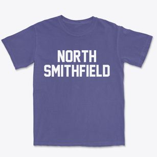 North Smithfield Rhode Island Classic Block Premium Heavyweight T-shirt