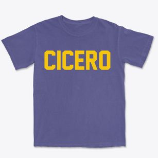Cicero Indiana Classic Block Premium Heavyweight T-shirt