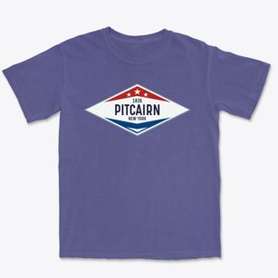 Pitcairn New York Diamond Star Premium Heavyweight T-shirt