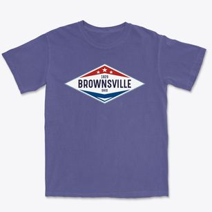 Brownsville Ohio Diamond Star Premium Heavyweight T-shirt