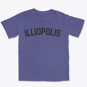 Illiopolis Illinois Classic Curve Premium Heavyweight T-shirt