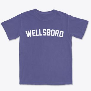 Wellsboro Pennsylvania Classic Curve Premium Heavyweight T-shirt