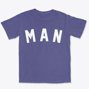 Man West Virginia Classic Curve Premium Heavyweight T-shirt
