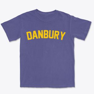 Danbury Connecticut Classic Curve Premium Heavyweight T-shirt