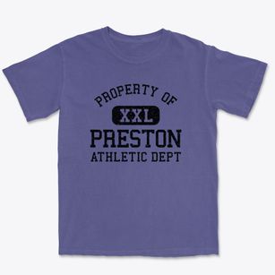 Preston Nevada Athletic Dept Premium Heavyweight T-shirt