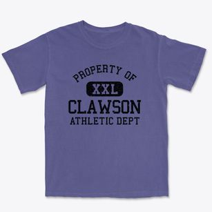 Clawson Michigan Athletic Dept Premium Heavyweight T-shirt