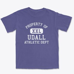 Udall Kansas Athletic Dept Premium Heavyweight T-shirt