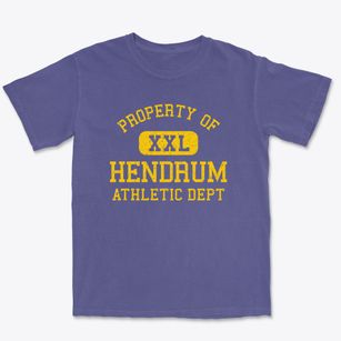 Hendrum Minnesota Athletic Dept Premium Heavyweight T-shirt