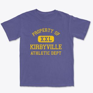 Kirbyville Missouri Athletic Dept Premium Heavyweight T-shirt