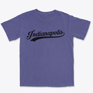 Indianapolis Indiana Vintage Team Premium Heavyweight T-shirt