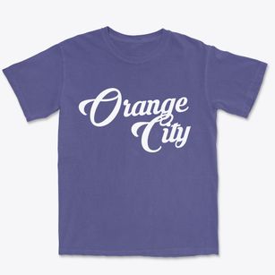 Orange City Iowa Vintage Team Premium Heavyweight T-shirt