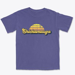 Chickamauga Georgia Sublime Sunset Premium Heavyweight T-shirt