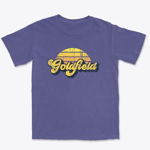 Goldfield Iowa Sublime Sunset Premium Heavyweight T-shirt