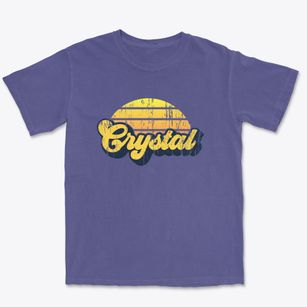 Crystal New Mexico Sublime Sunset Premium Heavyweight T-shirt