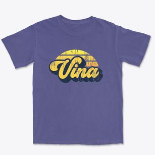 Vina Alabama Sublime Sunset Premium Heavyweight T-shirt