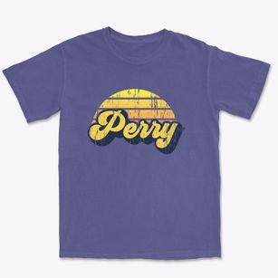 Perry Arkansas Sublime Sunset Premium Heavyweight T-shirt