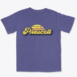 Prescott Michigan Sublime Sunset Premium Heavyweight T-shirt