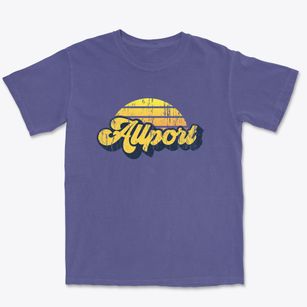 Allport Arkansas Sublime Sunset Premium Heavyweight T-shirt