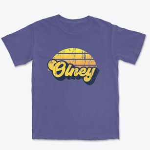 Olney Illinois Sublime Sunset Premium Heavyweight T-shirt