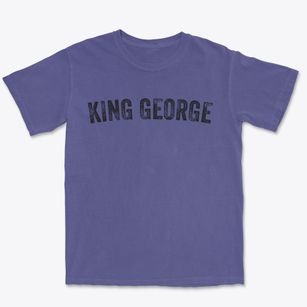 King George Virginia Timeless Retro Premium Heavyweight T-shirt
