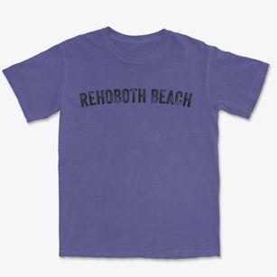 Rehoboth Beach Delaware Timeless Retro Premium Heavyweight T-shirt