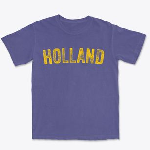 Holland Michigan Timeless Retro Premium Heavyweight T-shirt