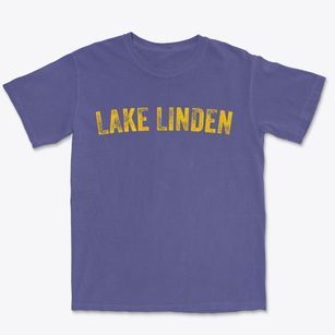 Lake Linden Michigan Timeless Retro Premium Heavyweight T-shirt