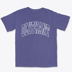Olyphant Pennsylvania Trendy Block Premium Heavyweight T-shirt