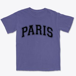 Paris Maine Varsity Premium Heavyweight T-shirt