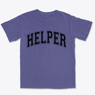 Helper Utah Varsity Premium Heavyweight T-shirt