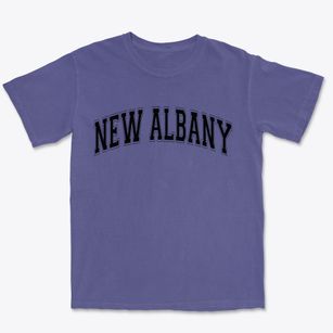 New Albany Ohio Varsity Premium Heavyweight T-shirt