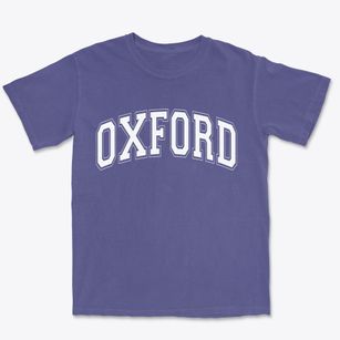 Oxford New Jersey Varsity Premium Heavyweight T-shirt