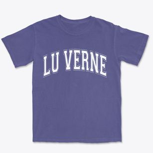 Lu Verne Iowa Varsity Premium Heavyweight T-shirt
