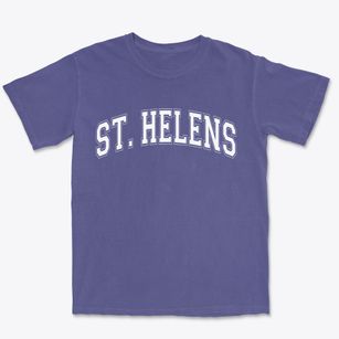 St. Helens Oregon Varsity Premium Heavyweight T-shirt