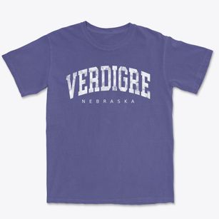 Verdigre Nebraska Urban Vibe Premium Heavyweight T-shirt