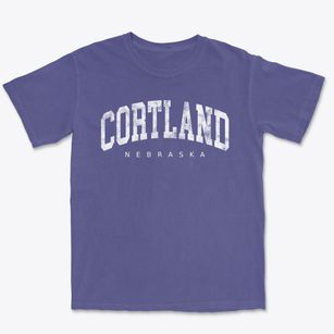 Cortland Nebraska Urban Vibe Premium Heavyweight T-shirt