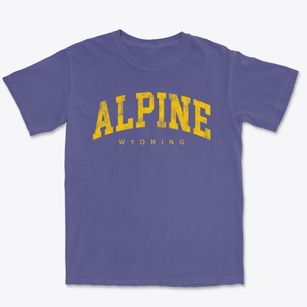 Alpine Wyoming Urban Vibe Premium Heavyweight T-shirt