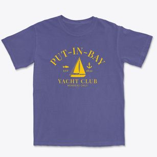 Put-in-bay Ohio Yacht Club Premium Heavyweight T-shirt