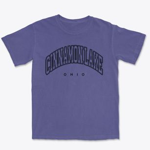 Cinnamon Lake Ohio Inline Premium Heavyweight T-shirt