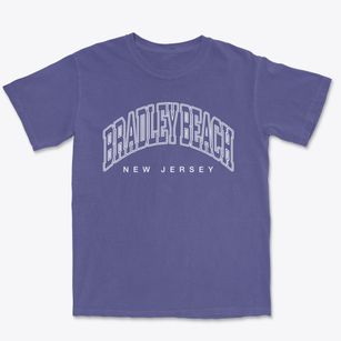Bradley Beach New Jersey Inline Premium Heavyweight T-shirt