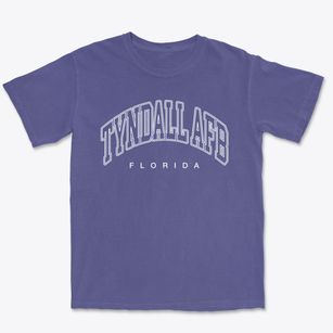 Tyndall Afb Florida Inline Premium Heavyweight T-shirt