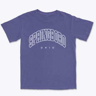 Springboro Ohio Inline Premium Heavyweight T-shirt