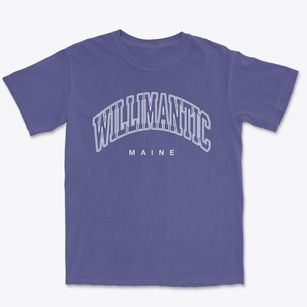 Willimantic Maine Inline Premium Heavyweight T-shirt