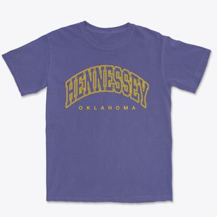 Hennessey Oklahoma Inline Premium Heavyweight T-shirt