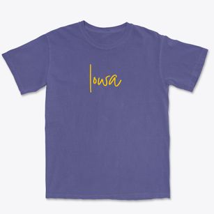 Iowa Louisiana Freestyle Premium Heavyweight T-shirt