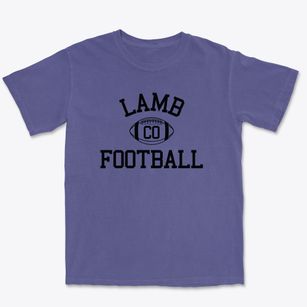 Lamb Colorado Football Premium Heavyweight T-shirt