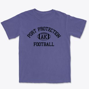 Port Protection Alaska Football Premium Heavyweight T-shirt