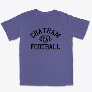 Chatham Pennsylvania Football Premium Heavyweight T-shirt