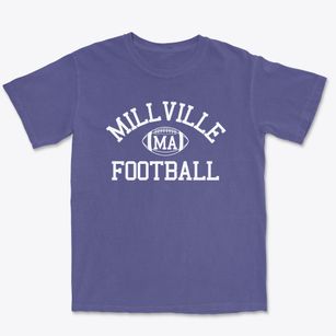 Millville Massachusetts Football Premium Heavyweight T-shirt