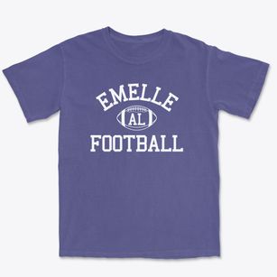 Emelle Alabama Football Premium Heavyweight T-shirt